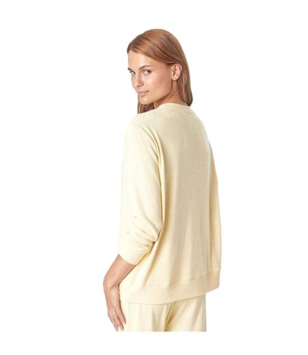 Womens/ladies Lydia Long-sleeved Blouse Straw CCDK Copenhagen