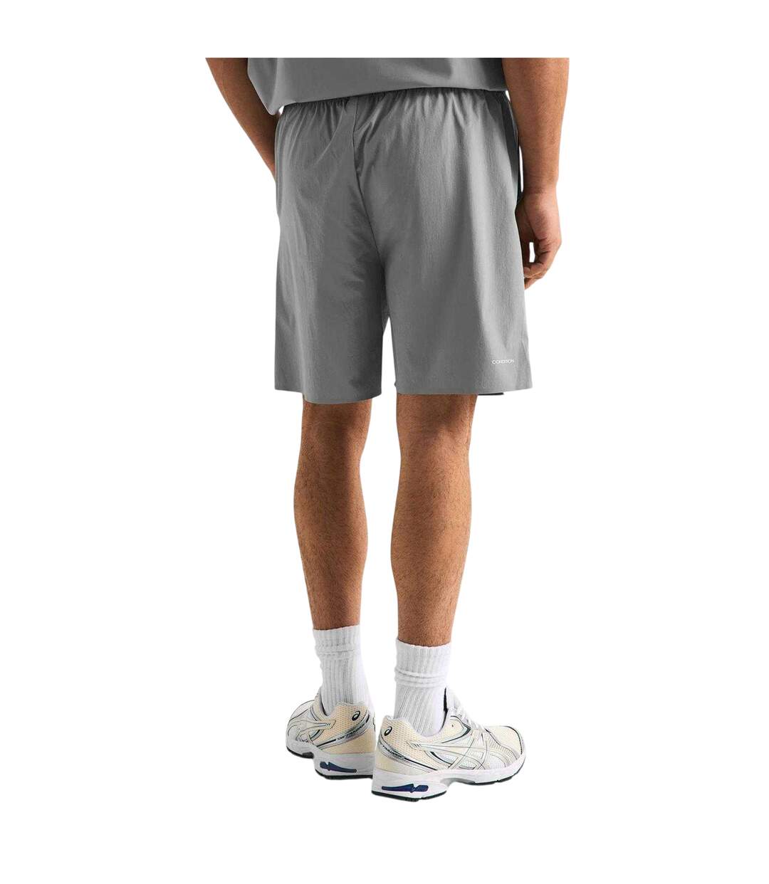 Mens Performance Gym Shorts Mid Grey Condition-4