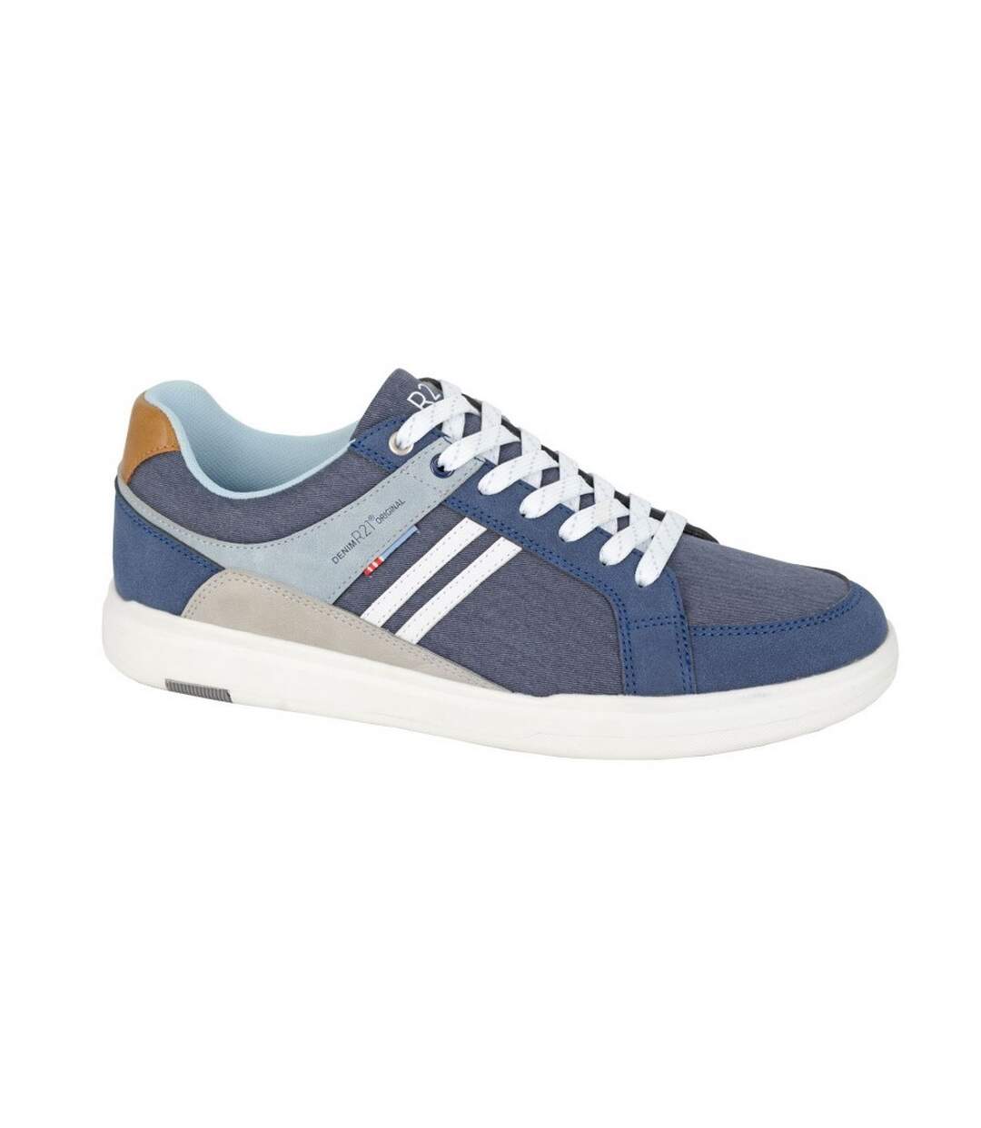 Baskets original denim collection homme bleu marine R21