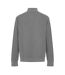 Mens Waffle Knit Quarter Zip Jumper Grey Heather Calvin Klein-3