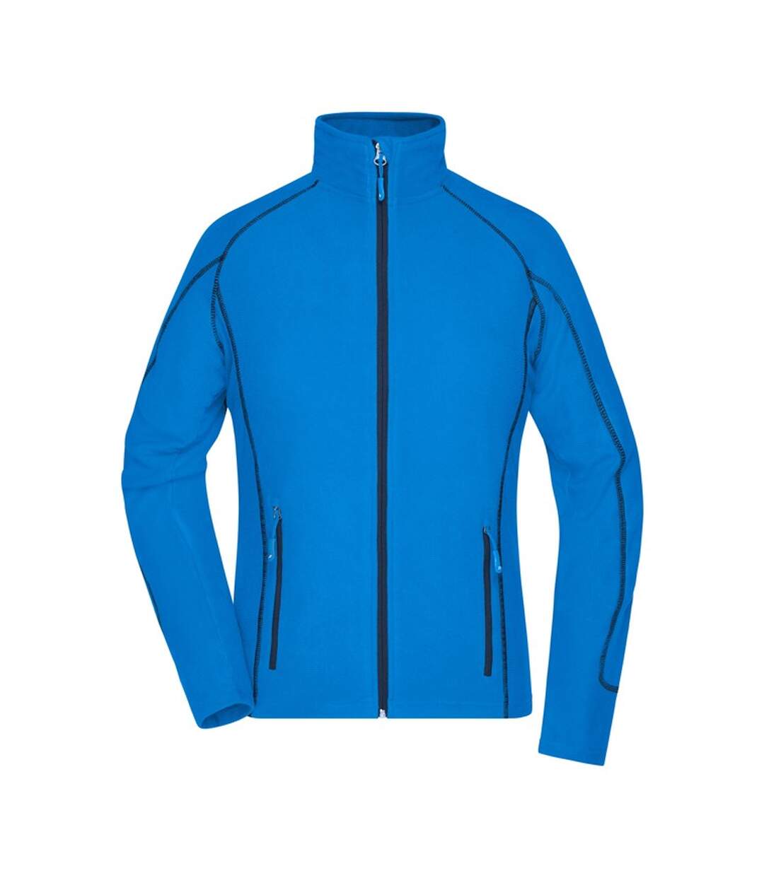Veste Polaire Femme Turquoise Pâle Bleu Marine James And Nicholson-1