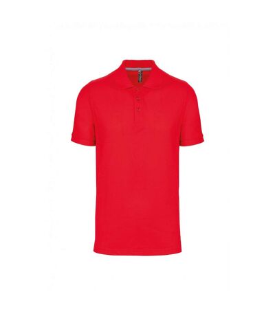 Kariban Mens Pique Anti-Bacterial Polo Shirt (Red) - UTPC6661