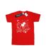 Disney - T-shirt BAMBI CHRISTMAS GREETINGS - Femme (Rouge) - UTBI16746-1