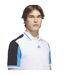 Polo Beyond Homme Blanc Noir Adidas-4