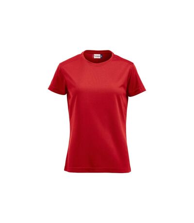 Clique Womens/Ladies Ice T-Shirt (Red)