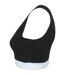 Haut Court Fashion Femme Noir Skinni Fit-2