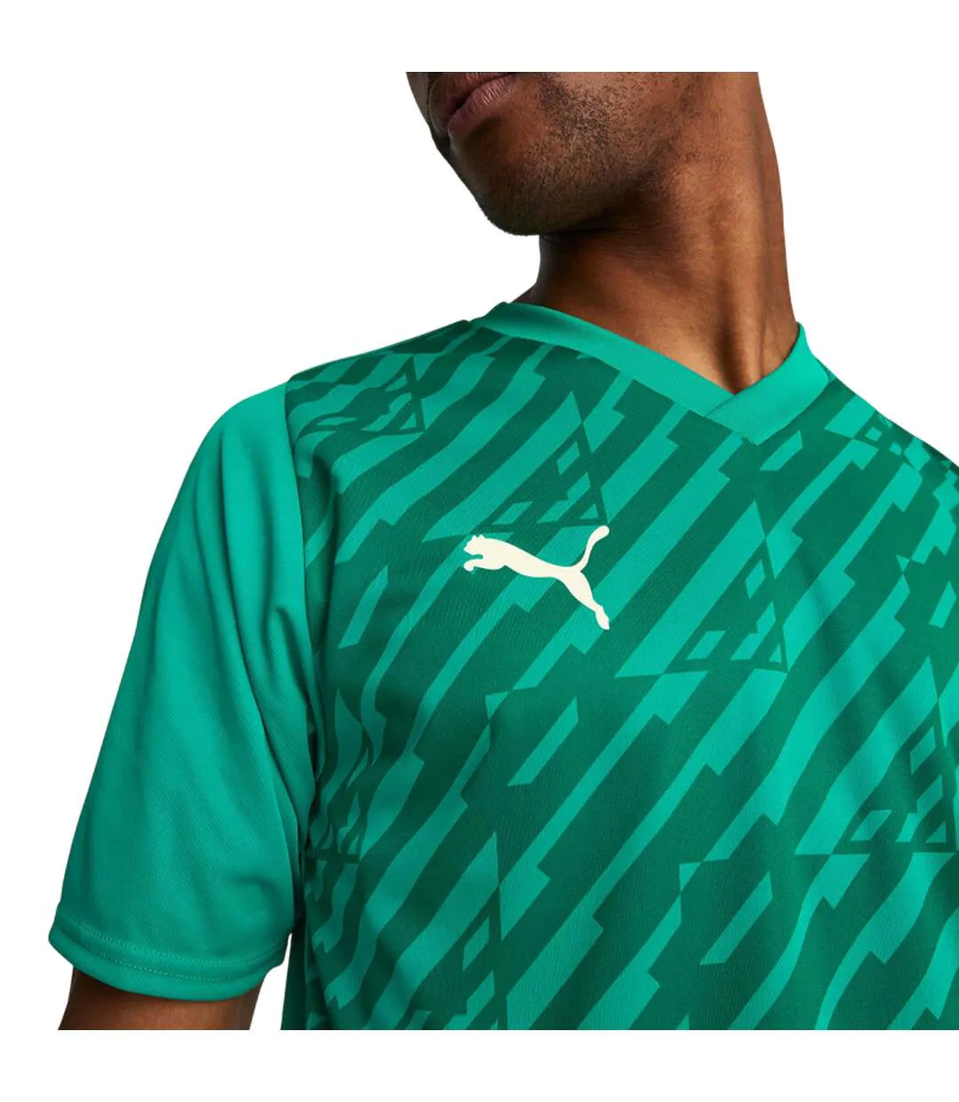 T-shirt Teamultimate Homme Vert Puma-4
