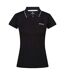 Polo manches courtes maverick femme noir Regatta