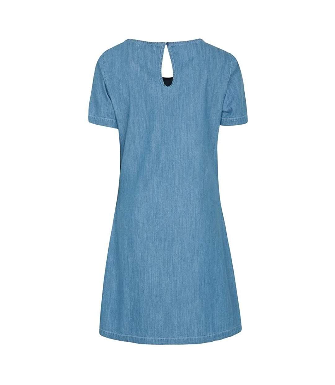 Womens/ladies Flora Casual Dress Denim Mountain Warehouse-2