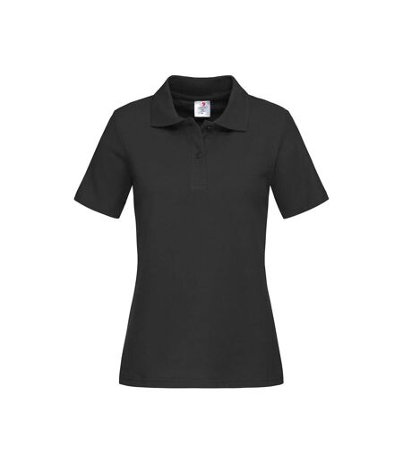 Polo Femme Noir Stedman Classics