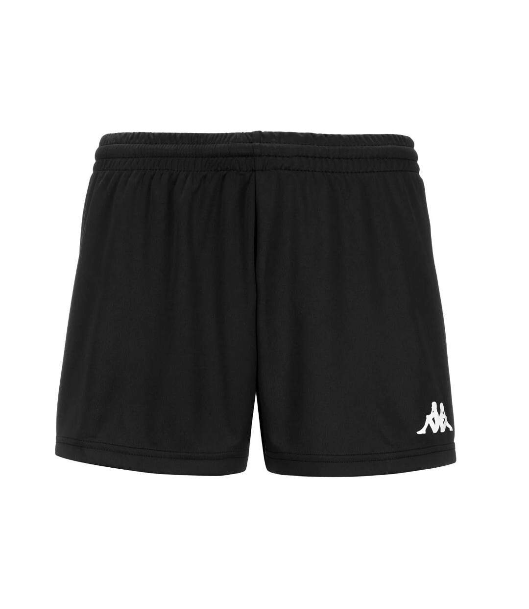 Short noir femme kappa borda-1