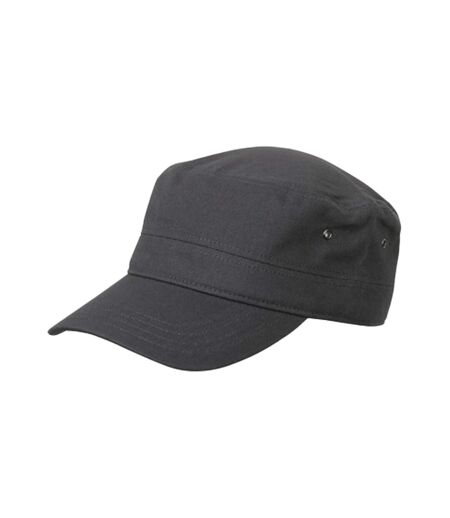 Casquette Militaire Anthracite Myrtle Beach