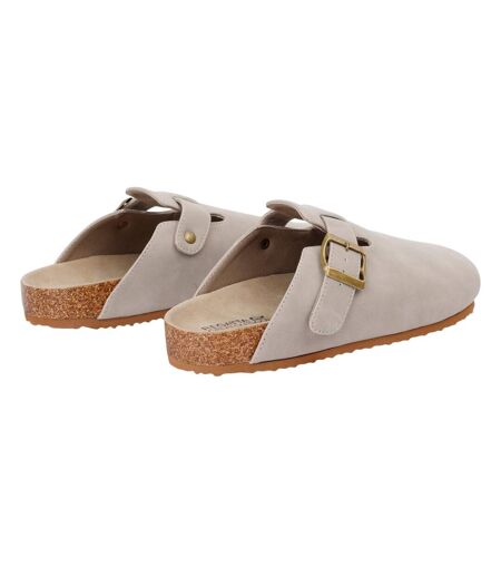 Mules kaber femme poivre blanc Regatta