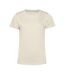 Womens/ladies Inspire E150 T-shirt Off White B&C-1