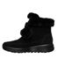 Womens/ladies On The Go Joy Leather Ankle Boots Black Skechers-2