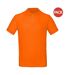 Pack of 2  Mens inspire polo  orange B&C