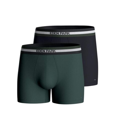 EDEN PARK Lot de 2 Boxers Homme Coton CEINTRI Verdon Marine