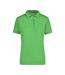 Polo Femme Vert Citron Blanc James And Nicholson-1