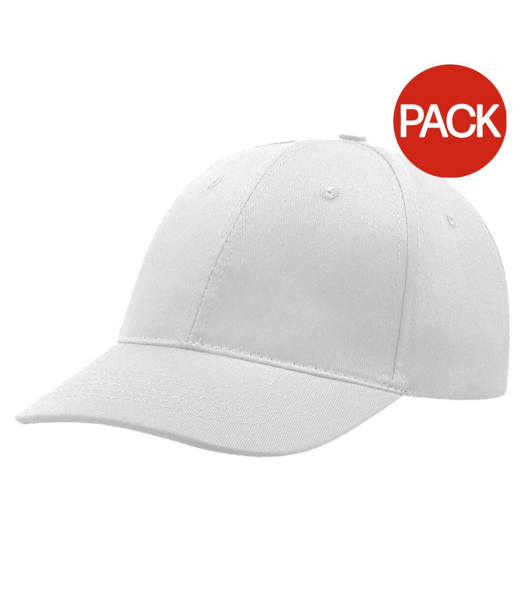 Lot de 2  casquettes start adulte blanc Atlantis-1