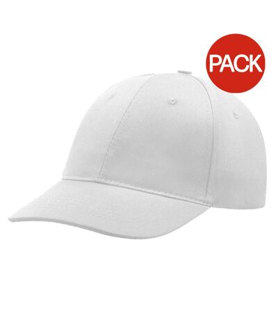 Lot de 2  casquettes start adulte blanc Atlantis