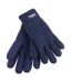 Gants Thermiques Doublés Thinsulate 40g 3m Adulte Unisexe Bleu Marine Result-1