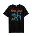 T-shirt slippery when wet adulte noir Amplified-1
