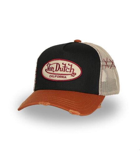 Casquette trucker avec filet adulte effet usé et patch brodé Used Vondutch