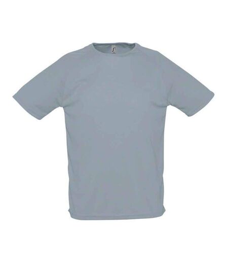 T-shirt Sporty Homme Gris SOLS