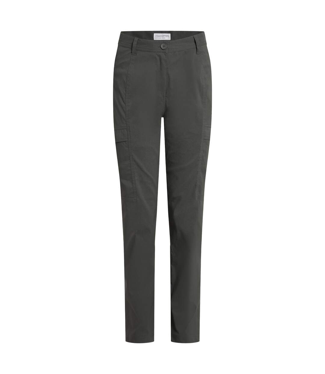 Pantalon Uni À Poches Et Taille Mi-haute Kiwi Pro Femme Kaki Craghoppers-3
