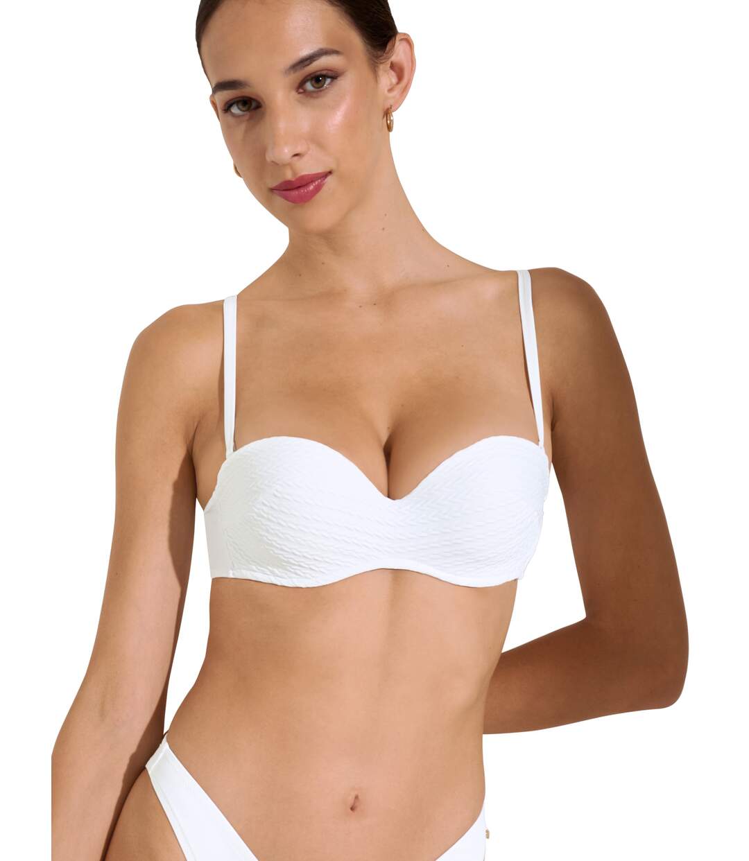 Haut maillot de bain bandeau balconnet préformé Sardinia Lisca-1