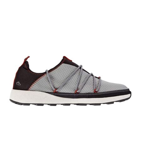 Mens locke trainers cloud grey/black Craghoppers