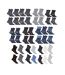 Chaussettes homme DIM en Coton Confort et Elegance -Assortiment modèles photos selon arrivages- - Pack de 10-1