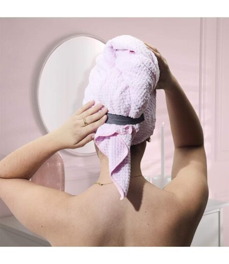 Serviette Microfibre Pour Cheveux XXL 104cm Rose