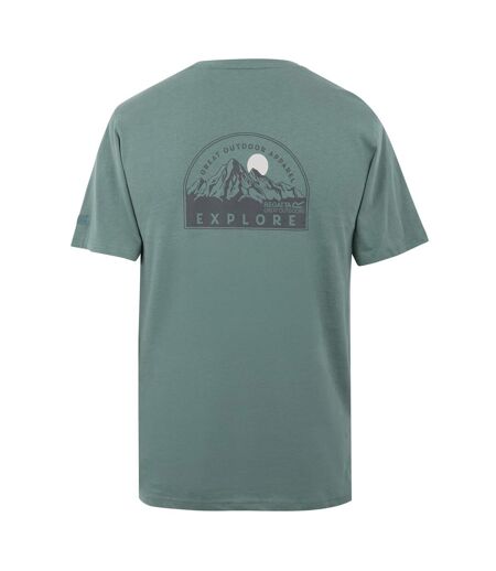 T-shirt Cline Homme Vert Sombre Regatta