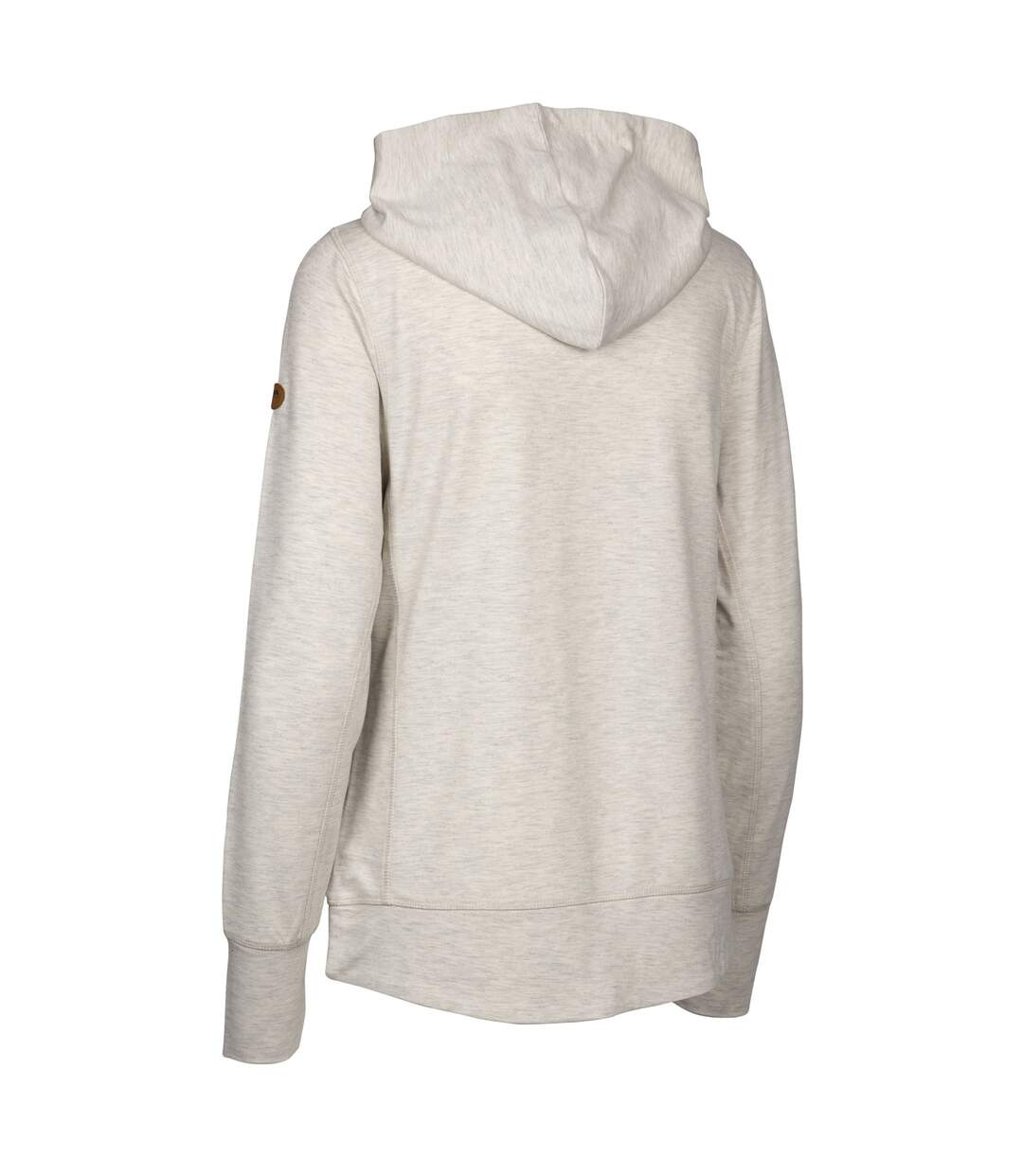 Womens/ladies zia hoodie cream marl Trespass