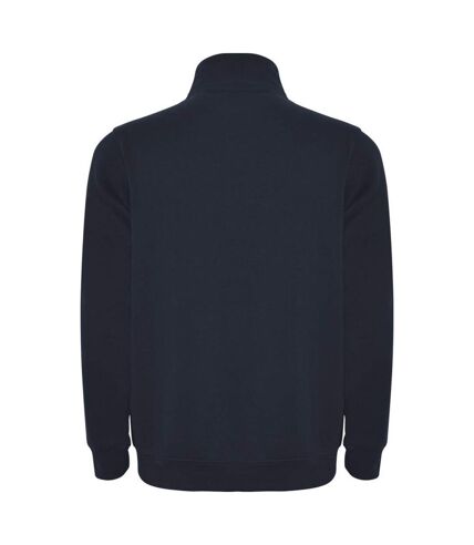 Roly Mens Aneto Quarter Zip Sweatshirt (Navy Blue)