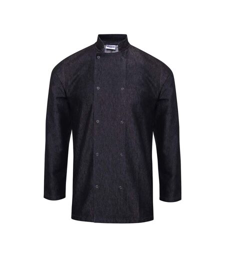 Veste de cuisinier adulte noir Premium
