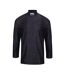 Veste de cuisinier adulte noir Premium-1