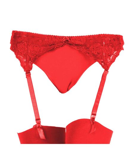 Silky - Ceinture Porte-jarretelle - Femmes (Rouge) - UTLW341