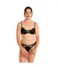 Soutien-gorge ampliforme noir Cuir-3