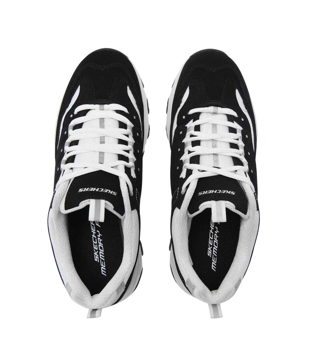 Baskets Icon Dlite Femme Noir Blanc Skechers-4