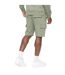 Mens Bardon Cargo Shorts Olive Crosshatch-2