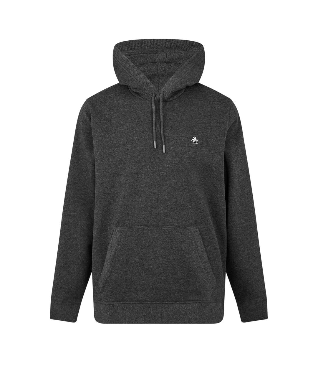 Mens Hooded Regular Hoodie Dark Charcoal Original Penguin-1