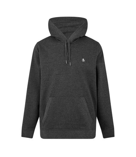 Mens Hooded Regular Hoodie Dark Charcoal Original Penguin