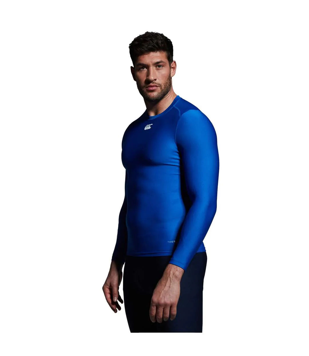 Mens Thermoreg Long-sleeved Top Olympian Blue Canterbury-4
