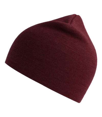 Casquette de baseball adulte bordeaux chiné Atlantis