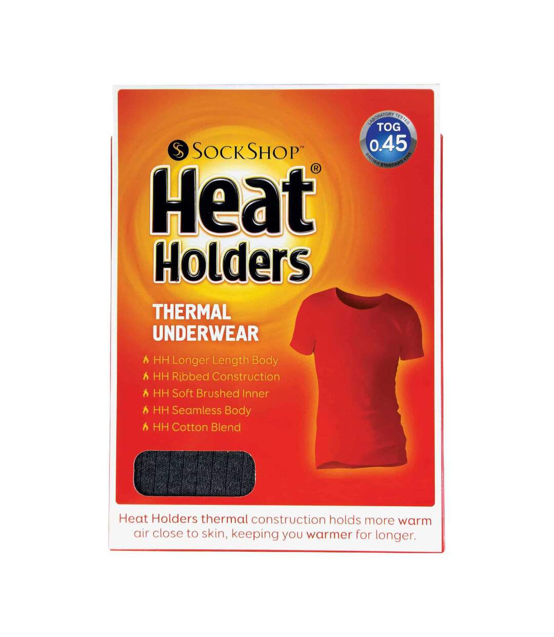 Mens Cotton Thermal Underwear Short Sleeve Top-2