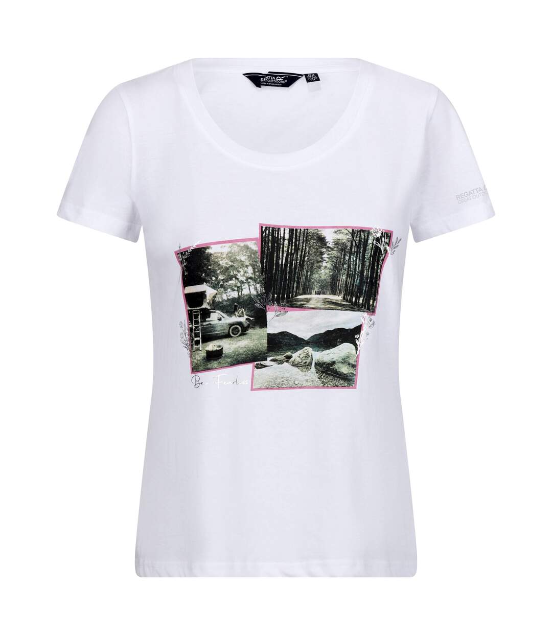 T-shirt filandra femme blanc Regatta