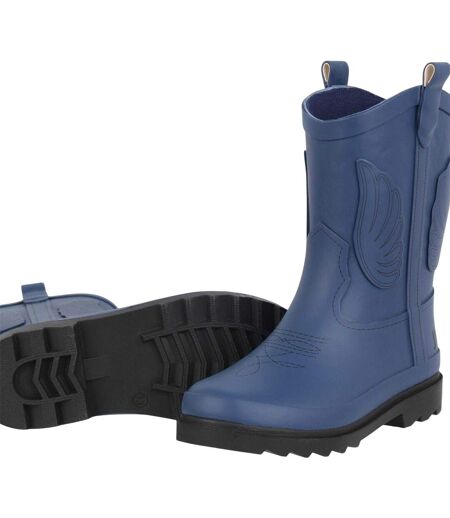 Childrens/kids Cowboy Boots Navy Jack Wills
