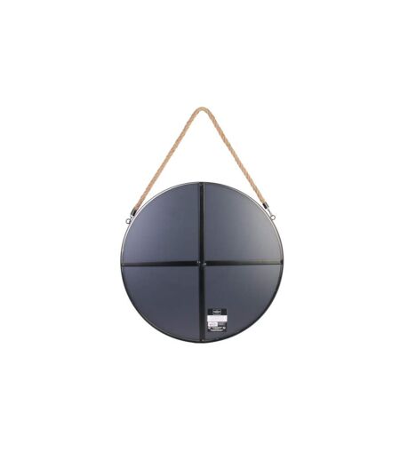 Miroir Mural avec Anse Jonc 50cm Noir